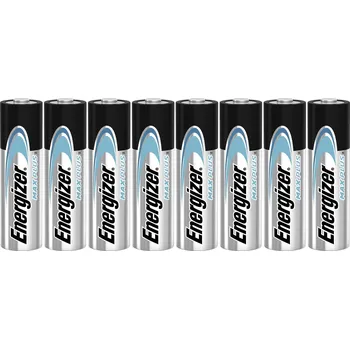 Článková baterie Energizer Max Plus tužková baterie AA alkalicko-manganová, 1.5 V, 8 ks