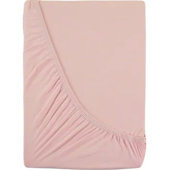 Prostěradlo Kvalitex Jersey prostěradlo s lycrou světle růžové 160x200cm