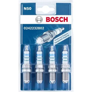 Zapalovací a žhavicí svíčka Zapalovací svíčka Bosch FR78X N50 4 ks