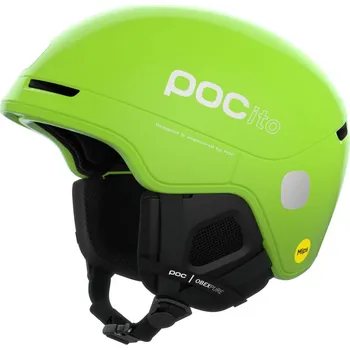 lyžařská přilba dětská POC POCito Obex MIPS Fluorescent Yellow/Green - 51-54