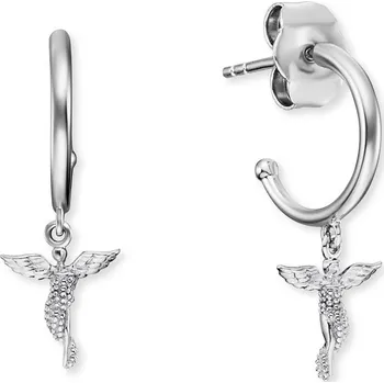 Oblečení a móda Engelsrufer Stříbrné náušnice Anděl ERE-LILANGEL-CR + 2 měsíce na vrácení zboží