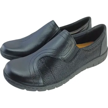 Dámské polobotky T 2810 - 60 dámské kvalitní zdravotní slip polobotky; boty s podporami kleneb nožních; barva černá 41