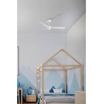 Stropní ventilátor SFERA S, bílá s DC motorem - FARO