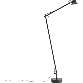 Stojací lampa Muuto, Stojací lampa Dedicate, černá - Formadore