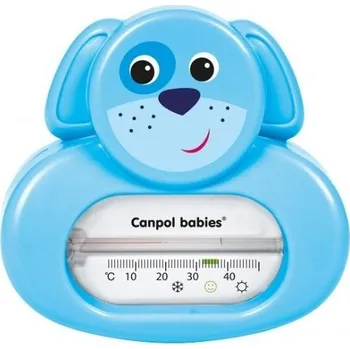 Koupání kojence Canpol babies Teploměr do vaničky PEJSEK MODRÝ