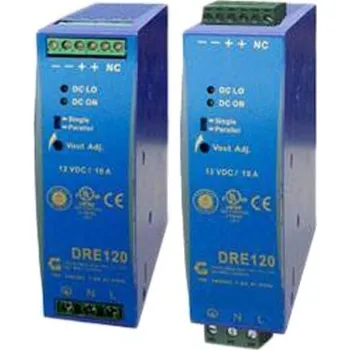 spínaný zdroj Chinfa Spínaný Napájecí zdroj na lištu DIN, počet výstupů: 1, výstup: 12V dc, 10A, vstupní: 230V ac,120W