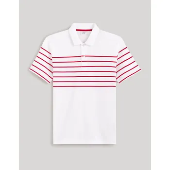Pánské tričko Celio Polo tričko Fenec 1127058 Bílá S
