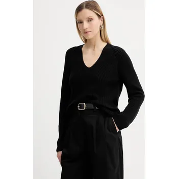 Dámský svetr Bavlněný svetr Marc O'Polo 506605960097 černá 99X, vel. M