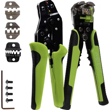 Audio kabel Quadrios 22T015 22T015 sada krimpovacích kleští dutiny na kabely, ploché zásuvky , solární konektor, 0.25 do 6 mm²