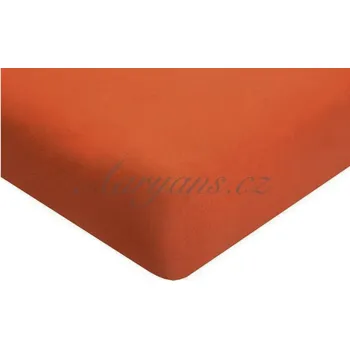 Prostěradlo Aaryans Dětské prostěradlo jersey 60x120 cm cihlové
