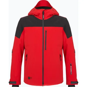 Pánská lyžařská bunda Dainese Speed Demon Lab Domeair Pro racing red/stretch limo