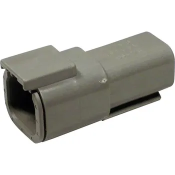 Elektrický konektor TE Connectivity DTM 04-4 P kulatý faston, 1 ks