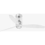 MINI TUBE FAN M LED, transparentní, stropní LED ventilátor s DC motorem - FARO