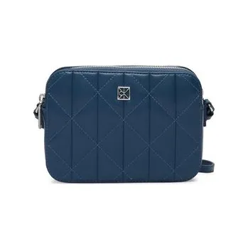 Kabelka Kabelka Calvin Klein Quilted Double Zip Camera Bag LV04F3328G Modrá OS