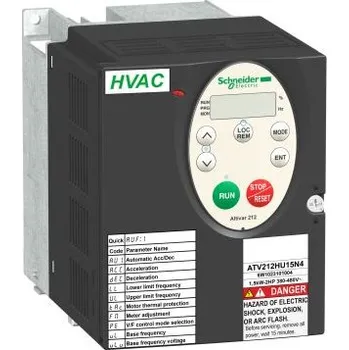 Frekvenční měnič Měnič kmitočtu, řada: ATV 212 1.5 kW 3 200Hz 528 V IP20 Schneider Electric 3.7 A