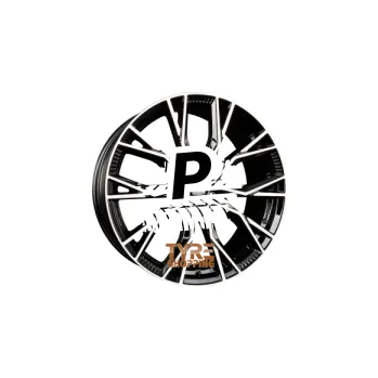 Disk AEZ Leichtmetallräder TORONTO DARK - Schwarz Glänzend Frontpoliert 9.00 x 21 ET 38.50 5x108