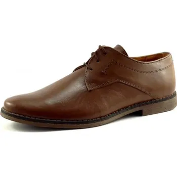 Pánské polobotky Selma polobotky hnědé 12M1705, velikost 47