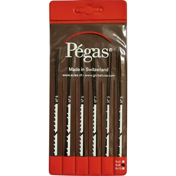 Pilová lišta Pegas PS906x6DI 1 sada Sada pilových listů pro lupénkové pily, 6 ks