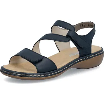 Dámské sandále Dámské sandály RIEKER 659C7-16 modrá S6 36