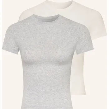 Skims Trička S Krátkým Rukávem Cotton Jersey, 2 Kusy V...