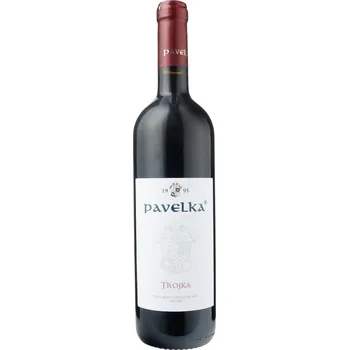 Víno Trojka 2022, suché, Vinohradníctvo PAVELKA A SYN