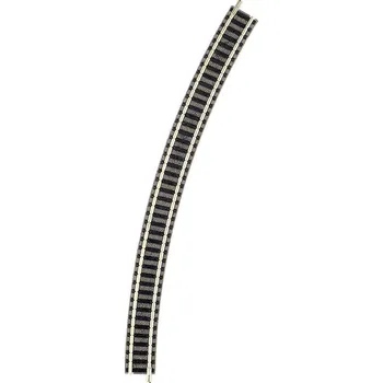 Modelová železnice 9130 N Fleischmann piccolo (s uložením) zahnutá kolej 30 ° 396.4 mm 1 ks