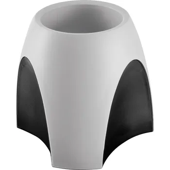 Mikrotužka HAN DELTA 1753-31 kelímek na tužky světle šedá, černá Počet přihrádek: 1