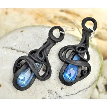 Náušnice Filipová Náušnice - POSEIDÓNOVY STŘÍPKY