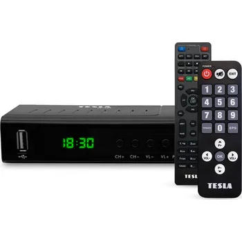 Set top box DVB-T2 přij.TESLA TE-323 SENIOR H.265/HEVC