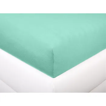 Prostěradlo Aaryans Jersey prostěradlo mátové Rozměry prostěradla: 180x200 cm