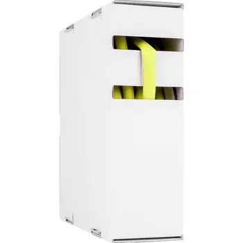 Hongshang 211144348 smršťovací bužírka bez lepidla žlutá 3.20 mm 1.60 mm Poměr smrštění:2:1 15 m