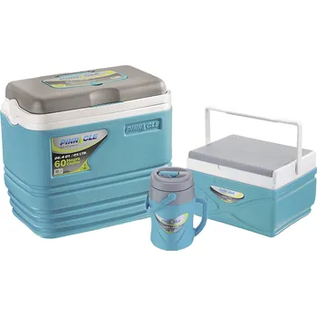 Autochladnička ZORN ZP 25L plus 4,5L plus 2,0L Combo přenosná lednice (autochladnička) pasivní modrošedá (matná) 25 l