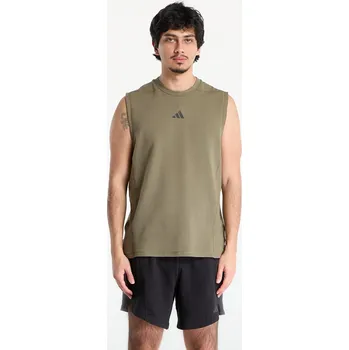 Pánské tričko Tričko adidas D4T X Sl Tee Olive Strata S
