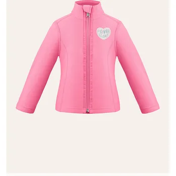 Dětské termoprádlo POIVRE BLANC W24-1500-BBGL MICRO FLEECE JACKET ORCHID PINK Velikost: 7 let / 122 cm