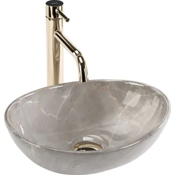 Umyvadlo Umyvadlo na desku Rea Sofia Mini 35 cm kašmír