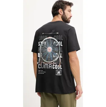 Pánské tričko Tréninkové tričko adidas Performance KB9407 černá 99X, vel. M