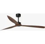 JUST FAN XL, černá/dřevo, stropní ventilátor 178cm - FARO