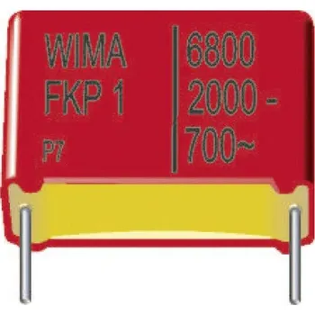 Kondenzátor Wima FKP1R031507E00KSSD 1 ks fóliový FKP kondenzátor radiální 0.15 µF 1250 V/DC 10 procent 37.5 mm (d x š x v) 41.5 x 17 x 29 mm