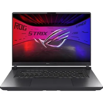 Notebook ASUS NTB ROG Strix G16 (G615LM-NEBULA062W), Ultra 9-275HX, 16" 2560 x 1600, 32GB, 1TB SSD, RTX 5060, W11 Home, Gray