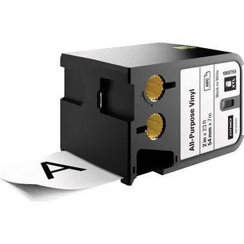 Kotouček do pokladny a tiskárny štítků páska univerzální (vinyl) DYMO 1868755 XTL Barva pásky: bílá Barva písma:černá 54 mm 7 m