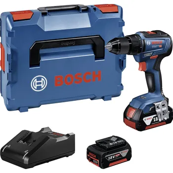 Bosch Professional GSR 18V-55 aku vrtací šroubovák, 18 V, 4.0 Ah Li-Ion bezkartáčové, vč. 2x aku, vč. nabíječky, kufřík, 06019H5200