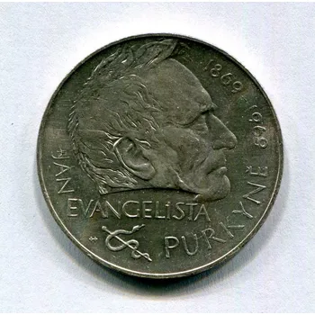 ČESKOSLOVENSKO. 25 Kčs 1969. Purkyně. Ag.