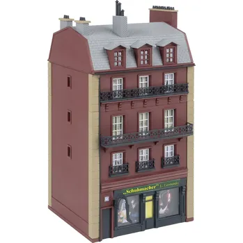Modelová železnice Faller 130713 H0 Stadthos, 4 patrové
