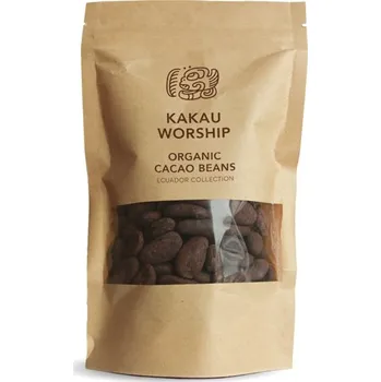 Čokoláda Kakau worship BIO kakaové boby odrůdy CRIOLLO z Madagaskaru 150g KAKAU