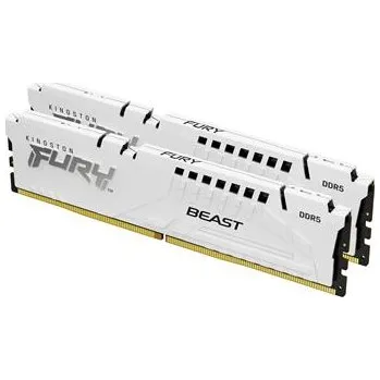Operační paměť Kingston FURY Beast DDR5 32GB (Kit 2x16GB) 6800MT/s DIMM CL34 RGB EXPO White