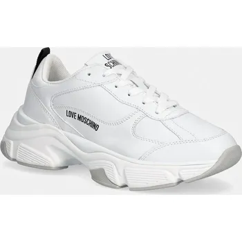 Dámské tenisky Kožené tenisky Love Moschino JA15246G1OIA0100 bílá 00X, EUR 36