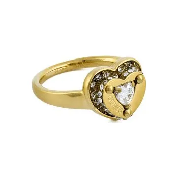 Prsten Guess Prstýnek JUBR05 552JW Zlatá 56