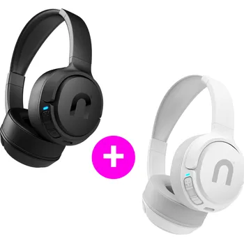 Sluchátka Niceboy Akční set 2× Hive Prodigy 4 Black + White