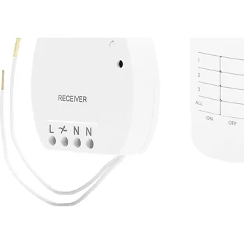 Centrální jednotka pro chytrou domácnost Smartwares SH4-99560 FSK 433 MHz bezdrátový spínač, dálkové ovládání s funkcí stmívání SH4-99560