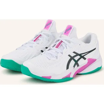 Pánské tenisky Asics Pánské Tenisové Boty Court Ff 3 Clay, bílá / růžová /...